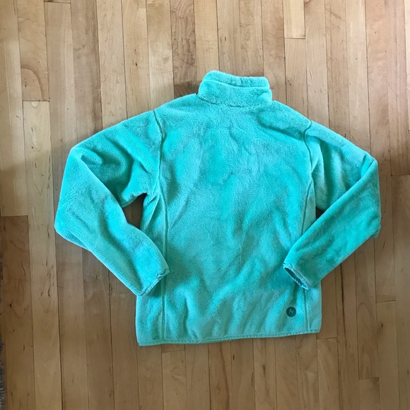 Marmot Lime Green Fuzzy Jacket - Picture 2 of 8